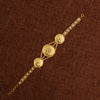 Traditional Stamp Bracelet (D5) - Silver 925 & Gold Plated
