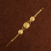 Traditional Stamp Bracelet (D1) - Silver 925 & Gold Plated