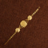 Traditional Stamp Bracelet (D13) - Silver 925 & Gold Plated