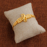 سوار منحنى نصف RP (ورقة D2) - Silver 925 و Gold Plated