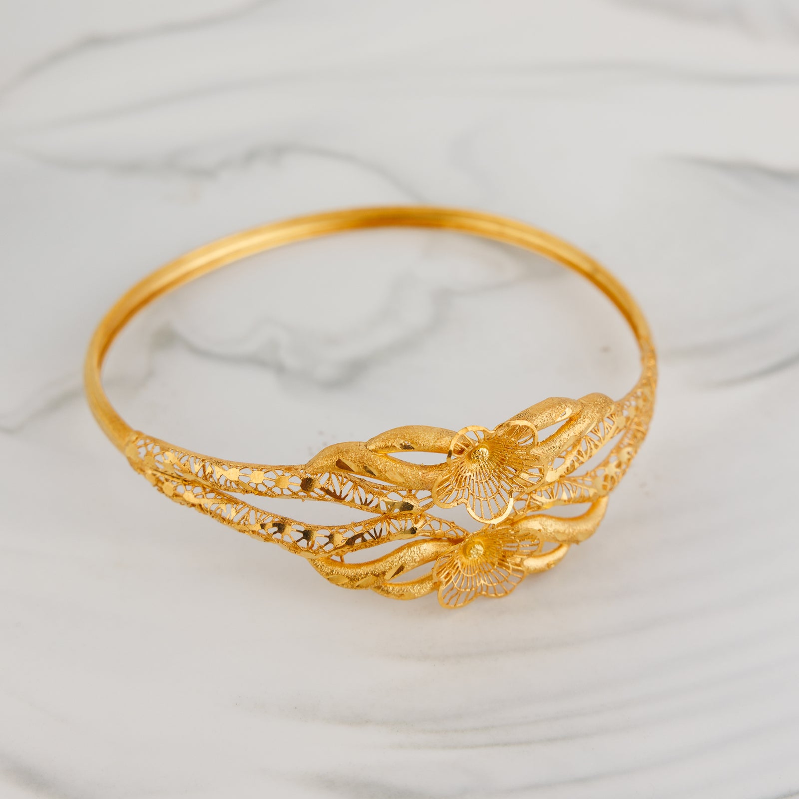 RP Cuff Bracelet (D10) - Silver 925