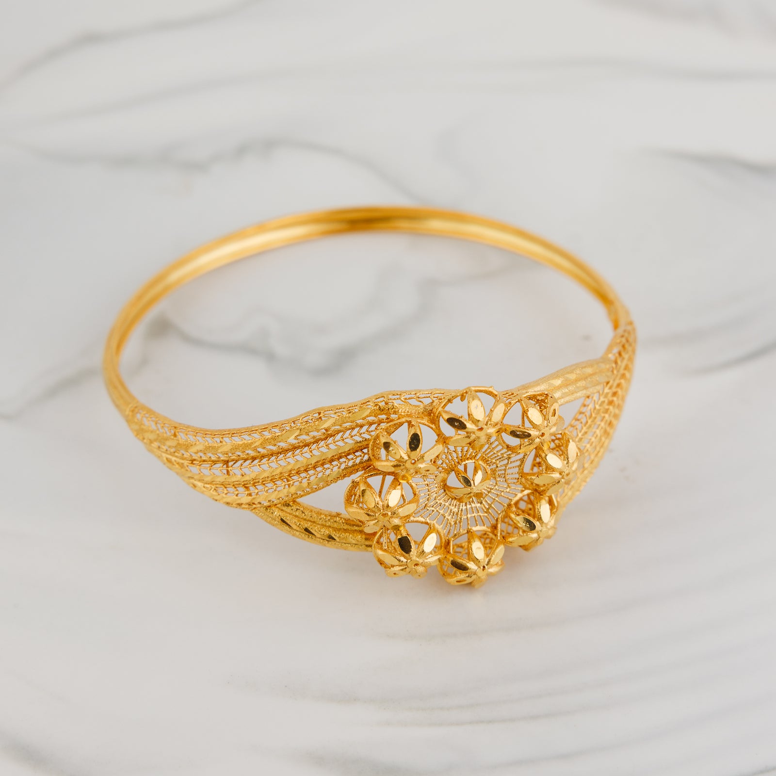 RP Cuff Bracelet (D14) - Silver 925