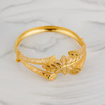 RP Cuff Bracelet With Lock (D4) - Silver 925