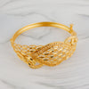 RP Cuff Bracelet With Lock (D9) - Silver 925