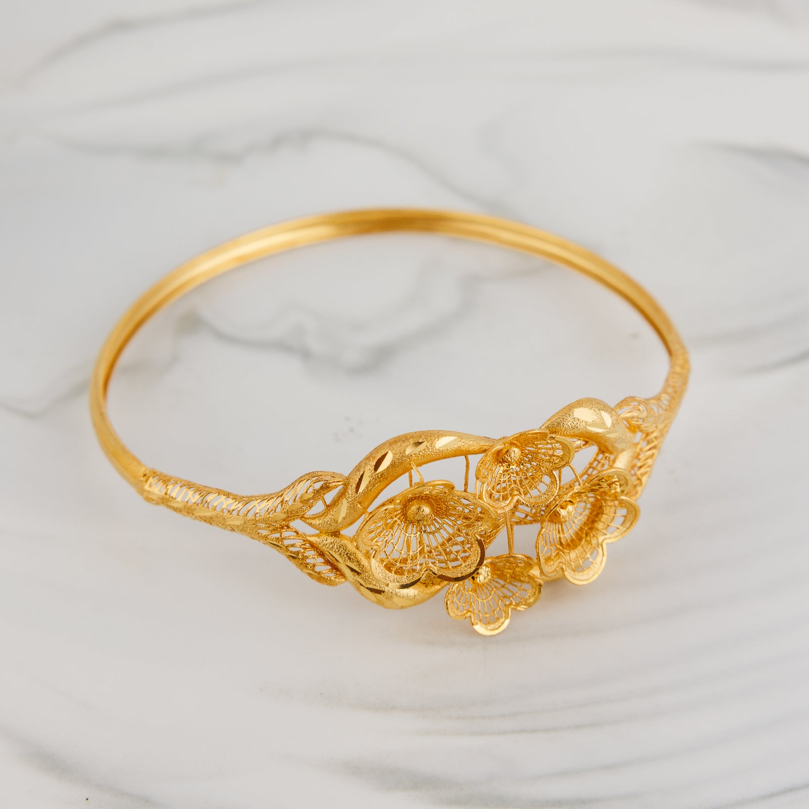 RP Cuff Bracelet (D11) - Silver 925