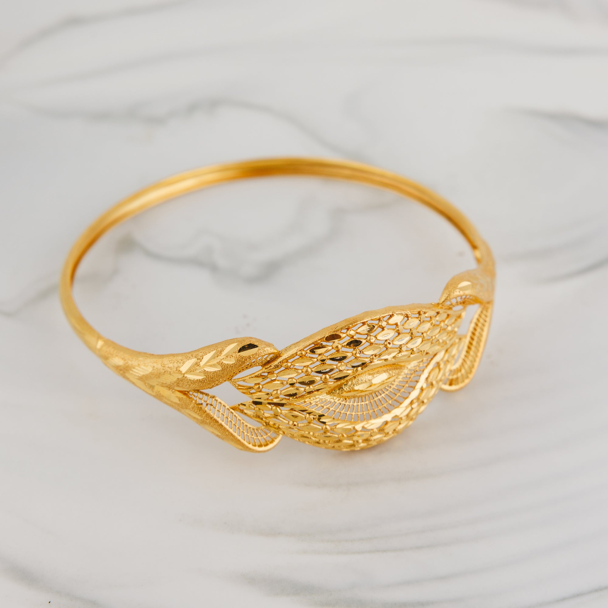 RP Cuff Bracelet (D29) - Silver 925