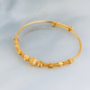 Beads Flex Kids Bangle (D41) - Silver 925 & Gold Plated