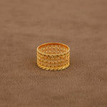 RP Band/Dabla (D57) - Silver 925 & Gold Plated