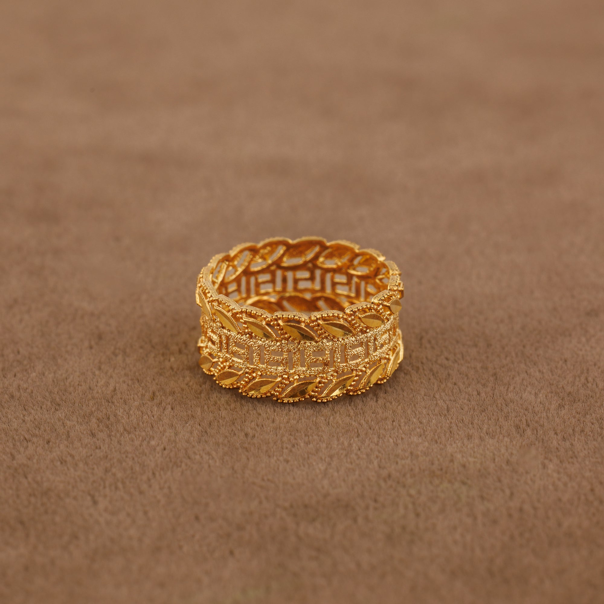 سوار RP/دبلا (D42) - فضة عيار 925 ومطلي بالذهب