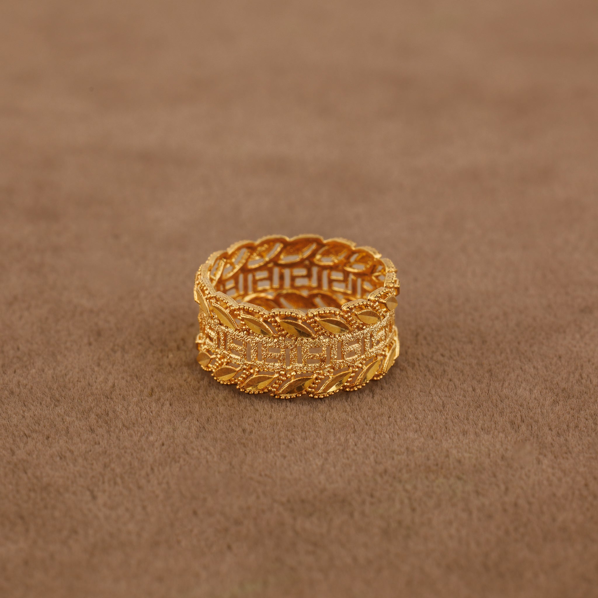 سوار RP/دبلا (D42) - فضة عيار 925 ومطلي بالذهب