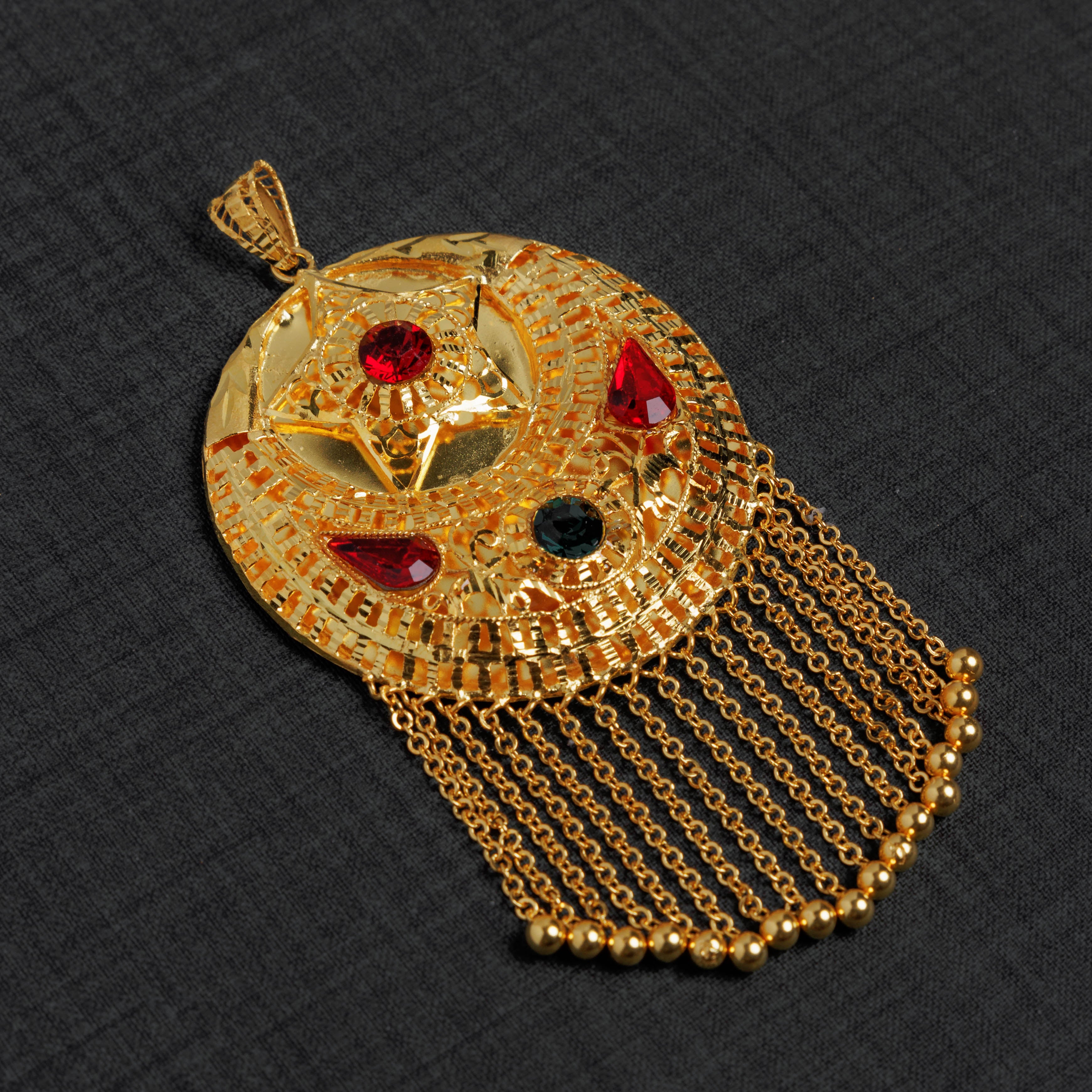 قلادة القمر (D2) - Silver 925 و Gold Plated