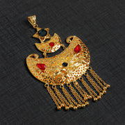 قلادة القمر (D4) - Silver 925 و Gold Plated