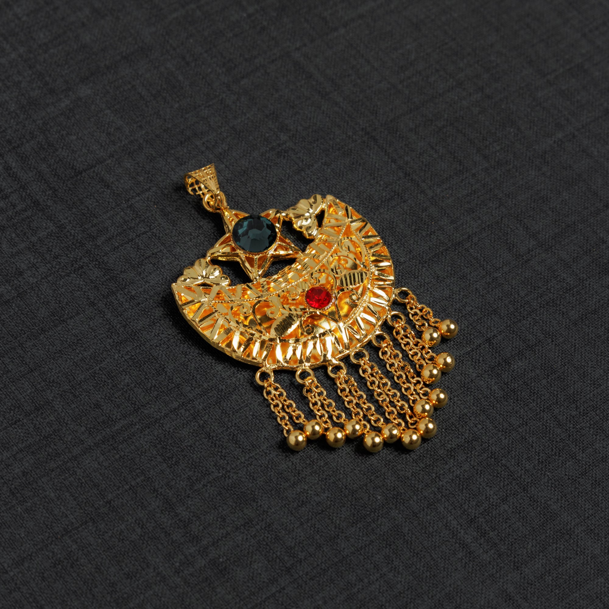 Moon Pendant (D3) - Silver 925 & Gold Plated