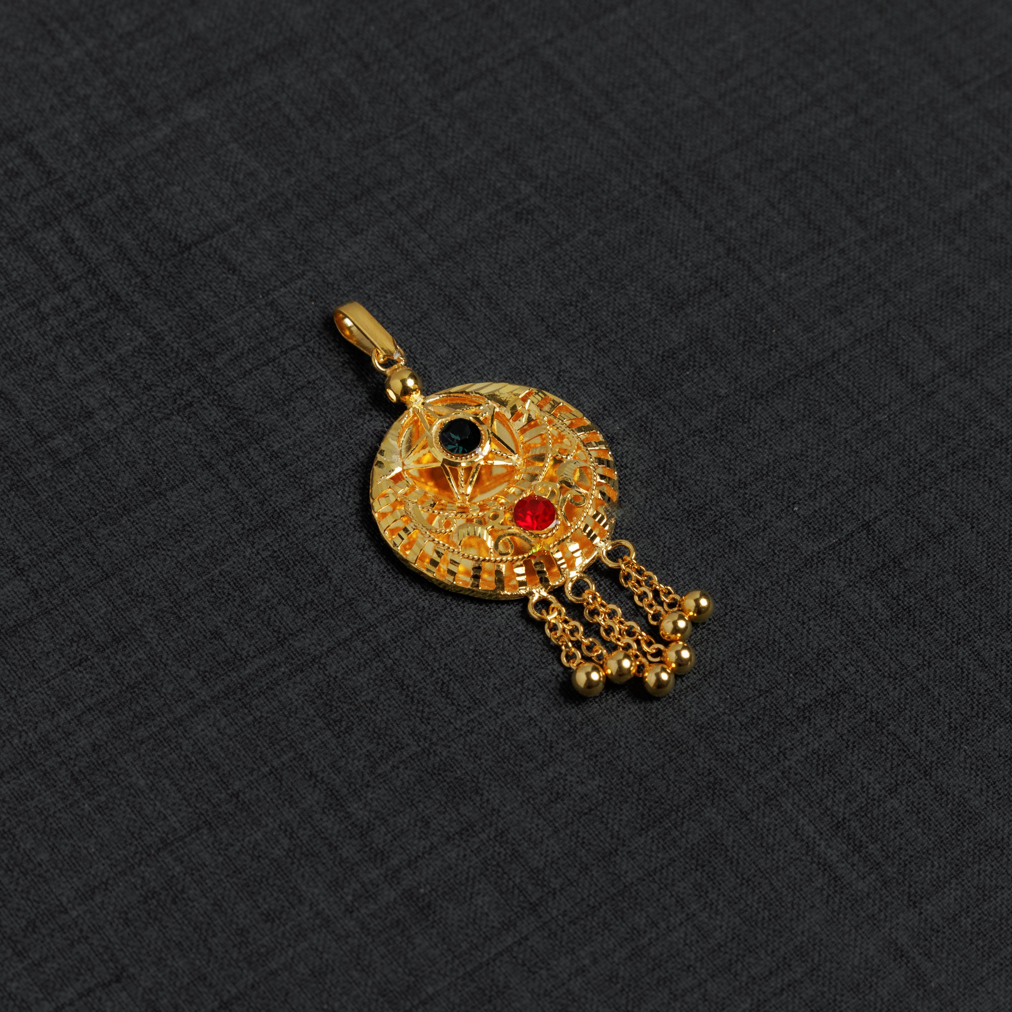 قلادة القمر (D5) - Silver 925 و Gold Plated