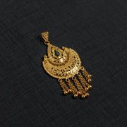 قلادة مع الحجارة (D2) - Silver 925 و Gold Plated