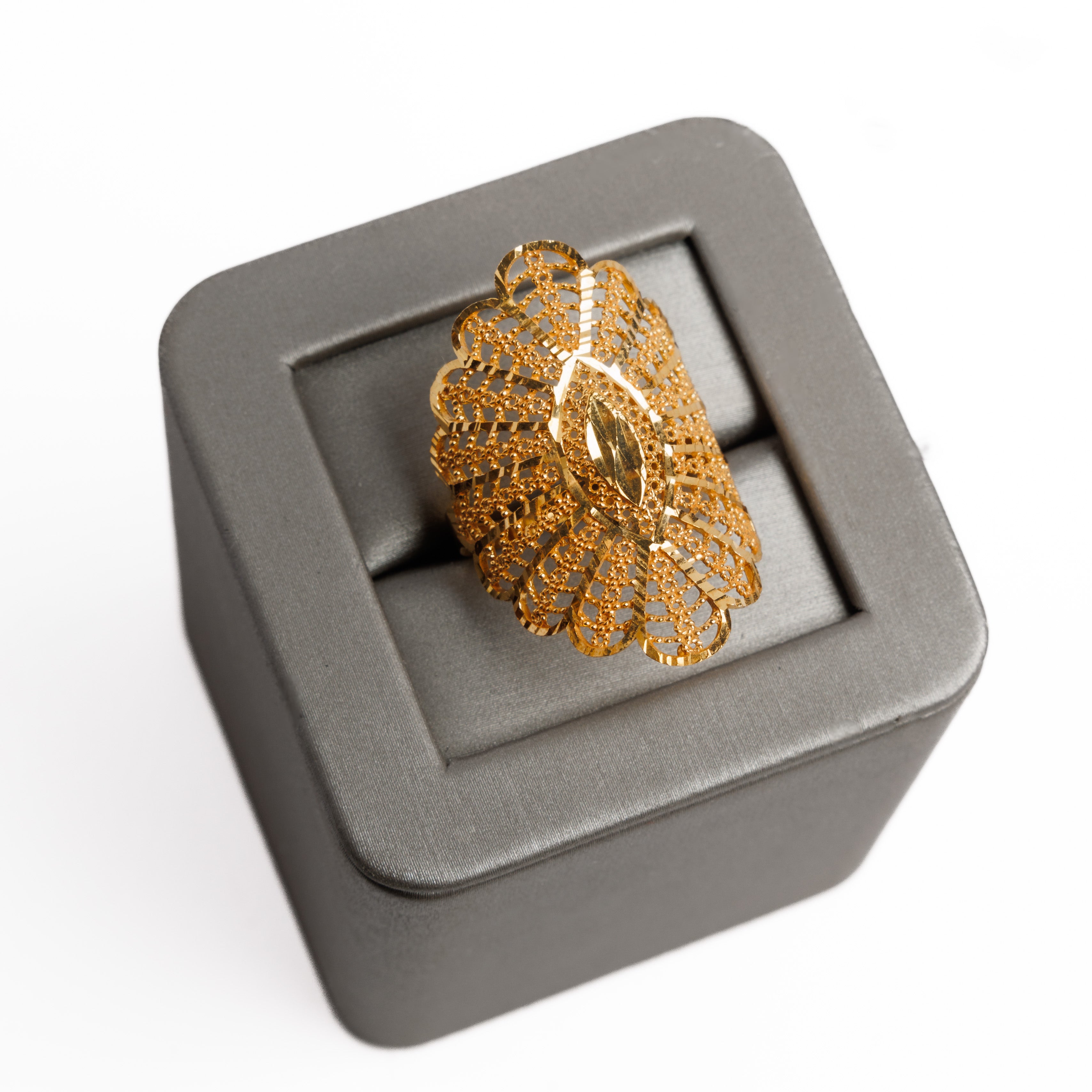 حلقة الصب (D2) - Silver 925 و Gold Plated