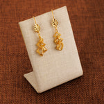 Casting Earrings (D89) - Silver 925 & Gold Plated