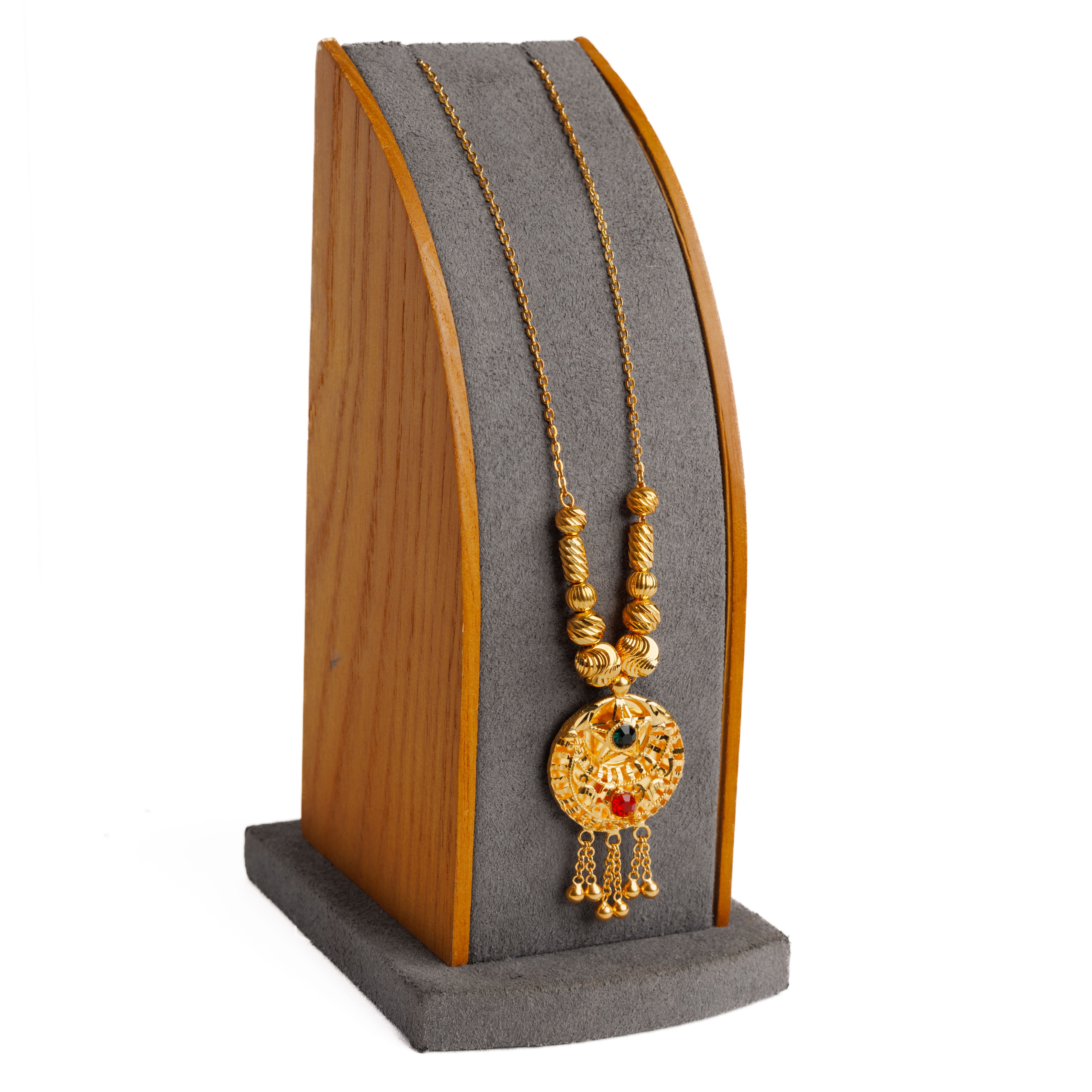 Kid's Moon Mala (Stone) D1 - 925 Silver & 24K Gold Plated