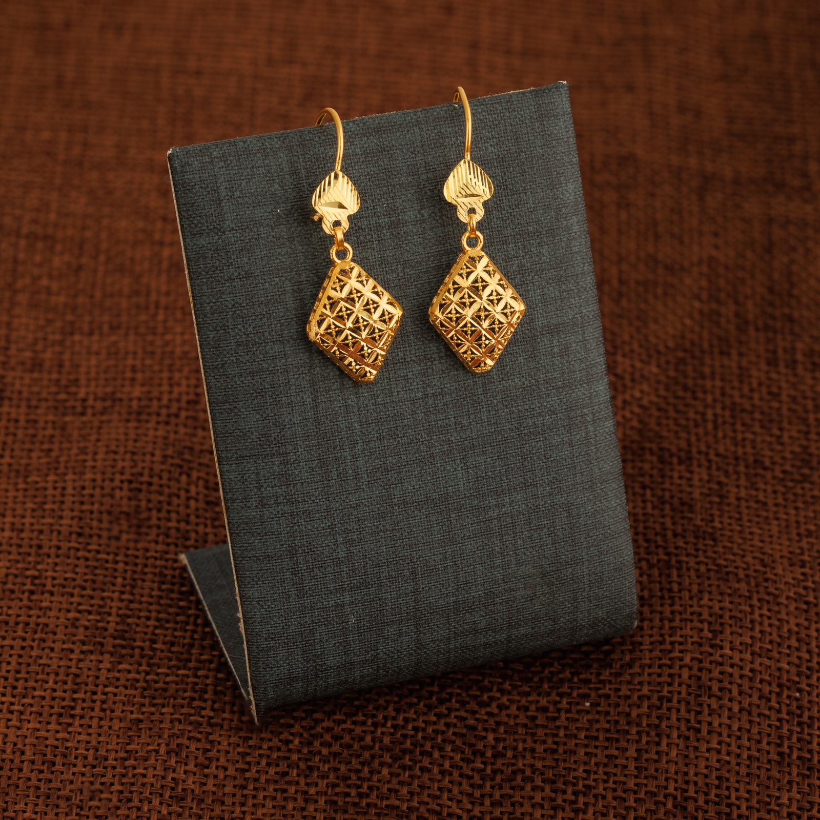 Kid's Casting Earrings (D32) - Silver 925 & Gold Plated