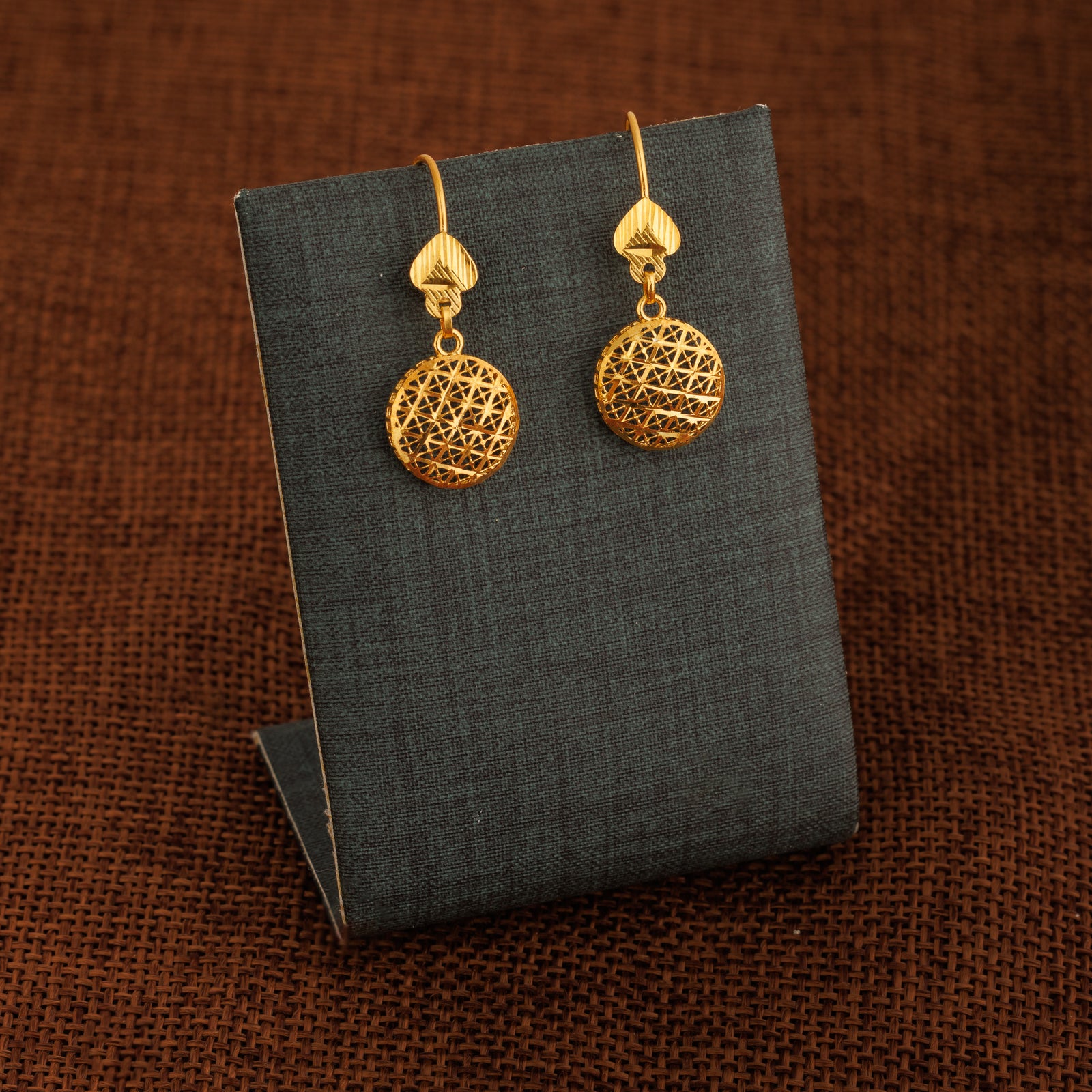 Kid's Casting Earrings (D29) - Silver 925 & Gold Plated