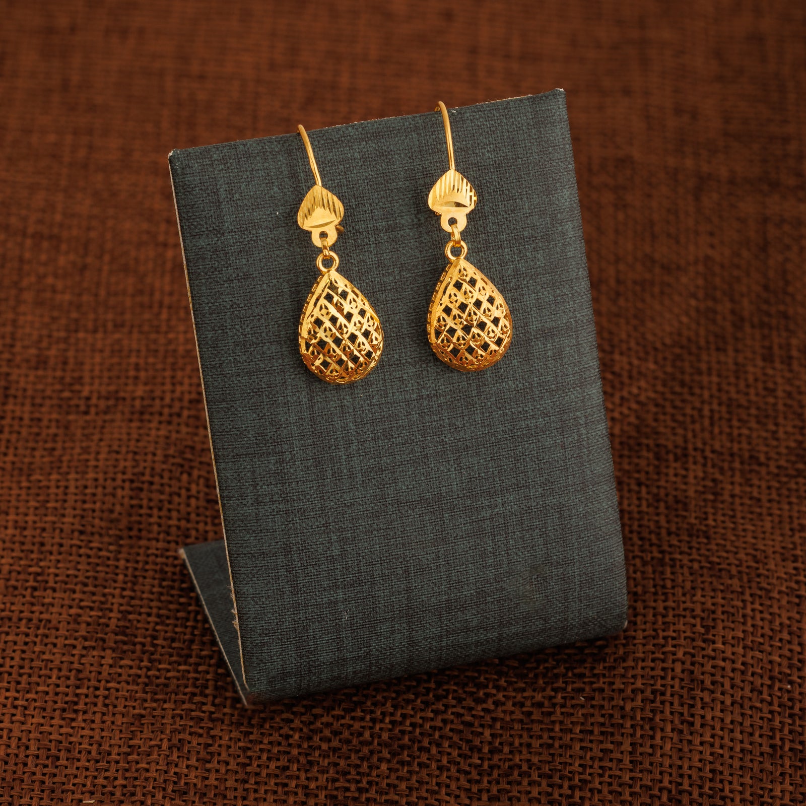 Kid's Casting Earrings (D28) - Silver 925 & Gold Plated