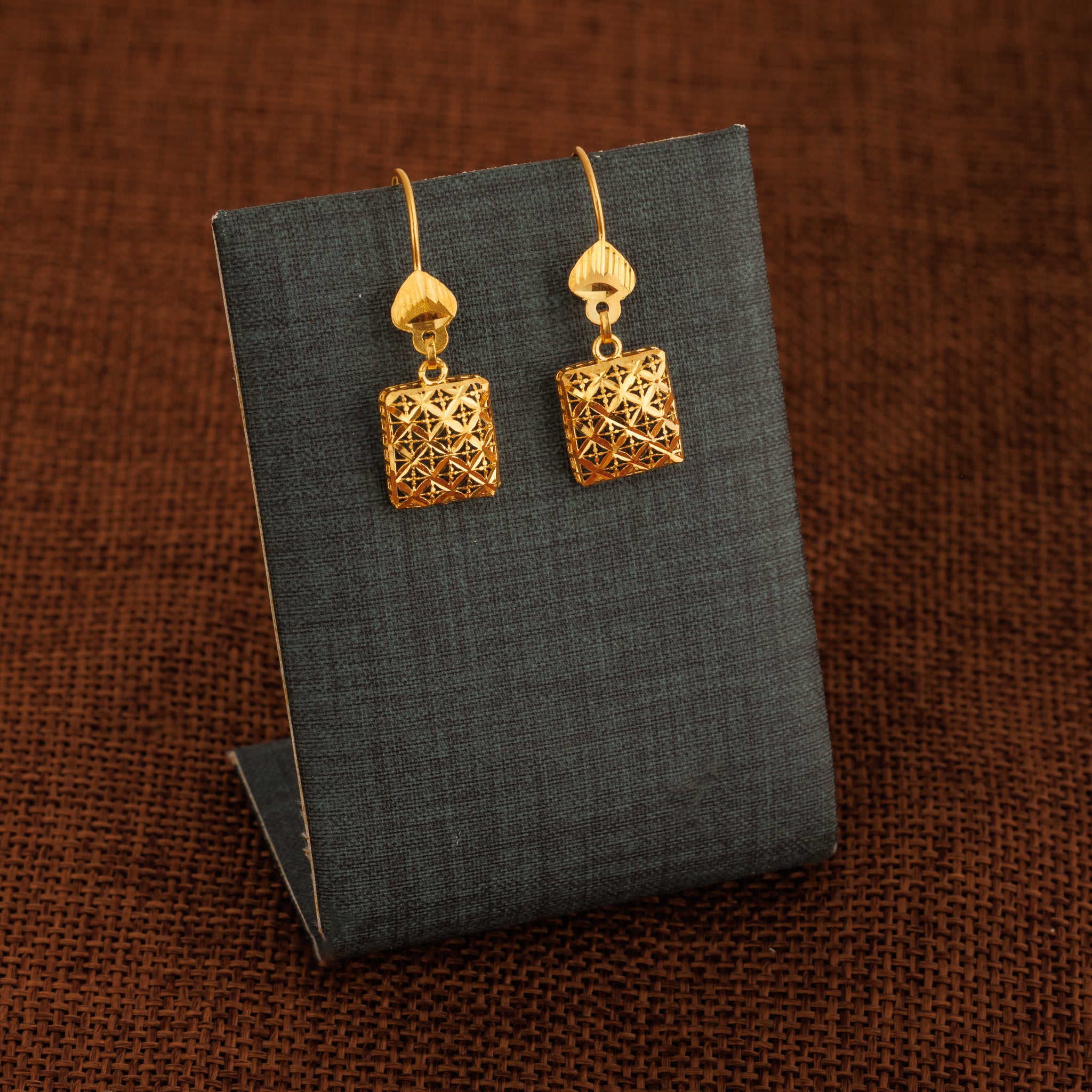 Kid's Casting Earrings (D31) - Silver 925 & Gold Plated