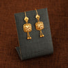 Kid's Frame Earrings (D2) - Silver 925 & Gold Plated