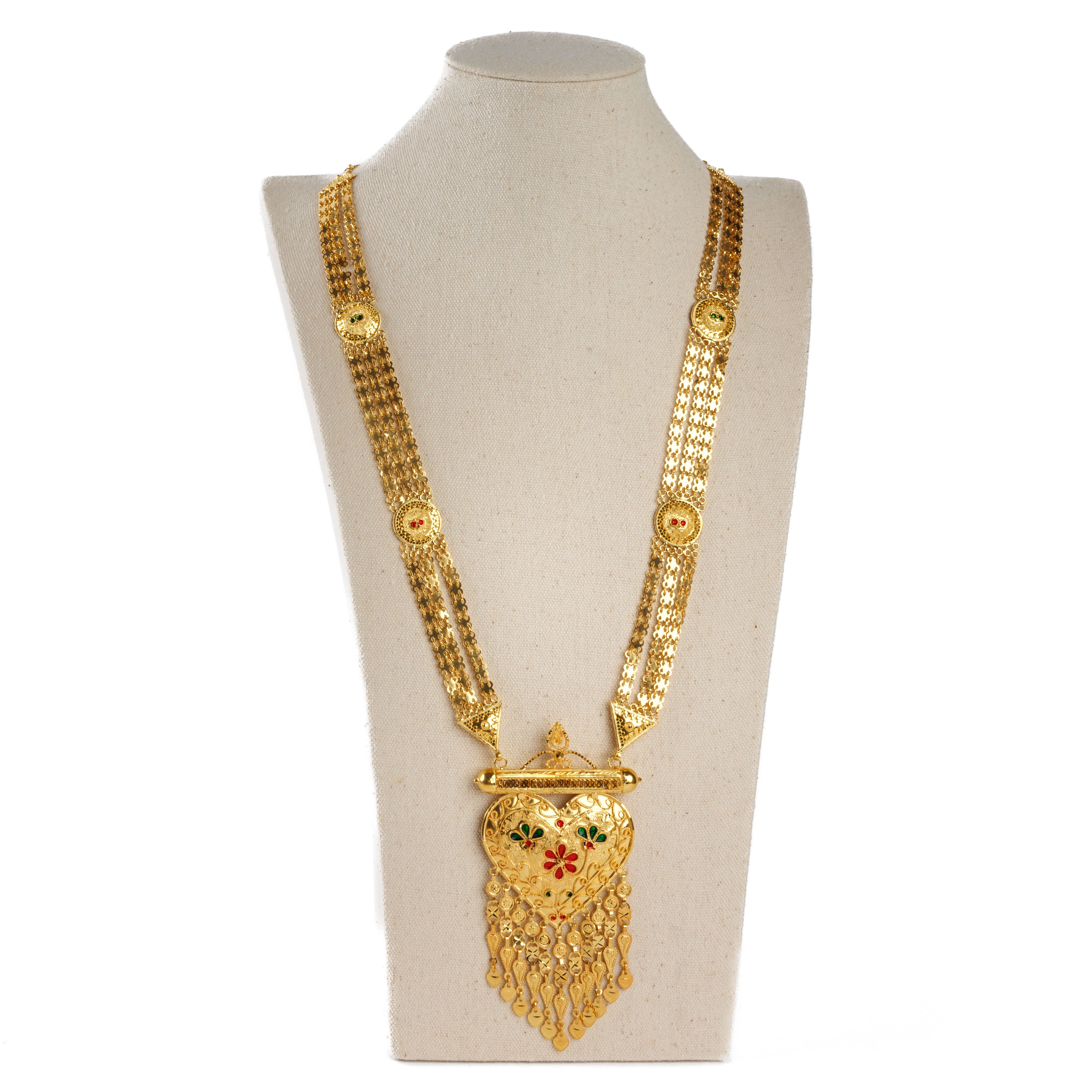 Traditional Mina Moria (D19) - 925 Silver & 24K Gold Plated