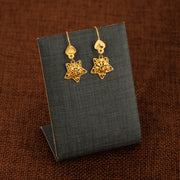 أقراط الصب (D2) - Silver 925 و Gold Plated