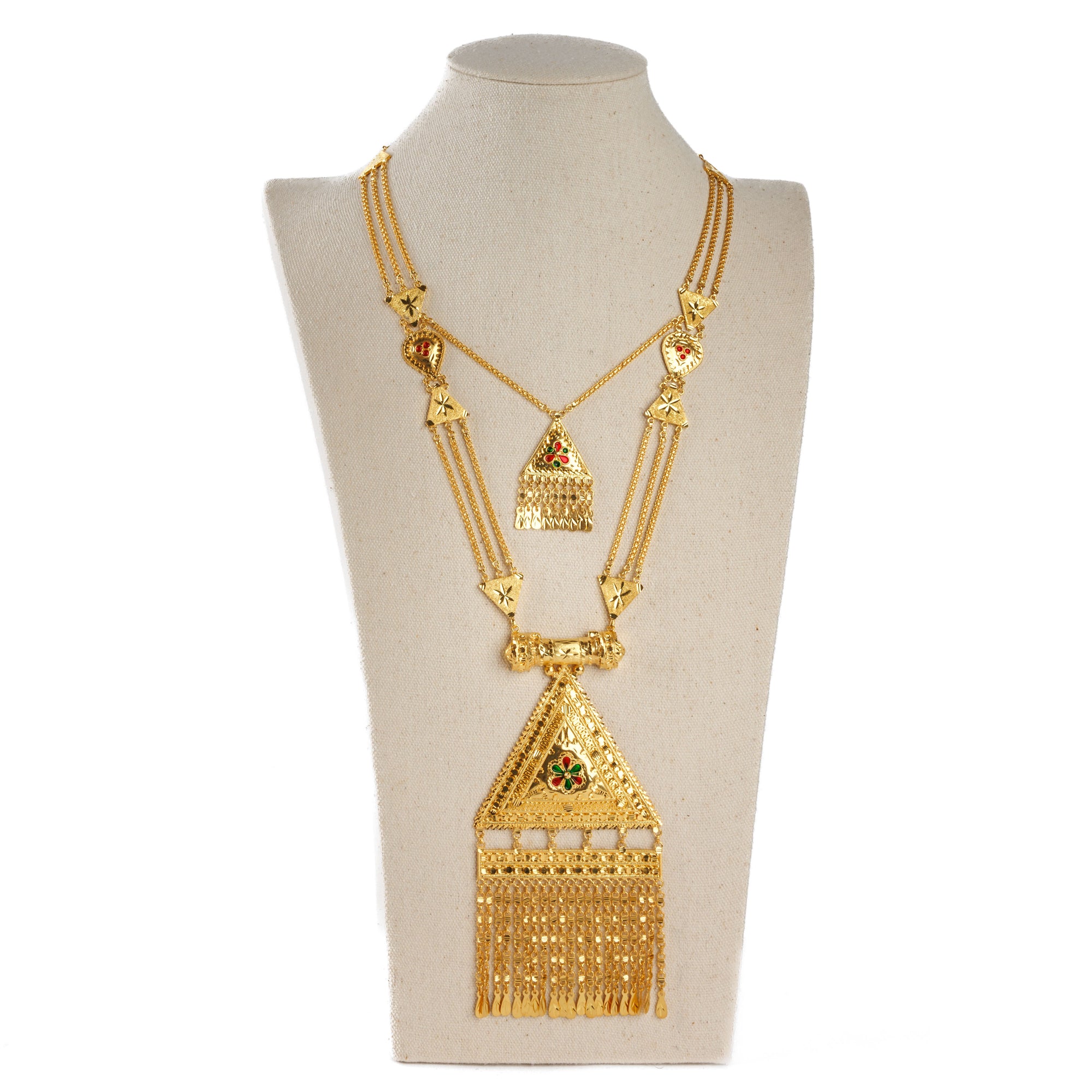 Traditional Mina Moria (D24)- Silver 925 & Gold Plated