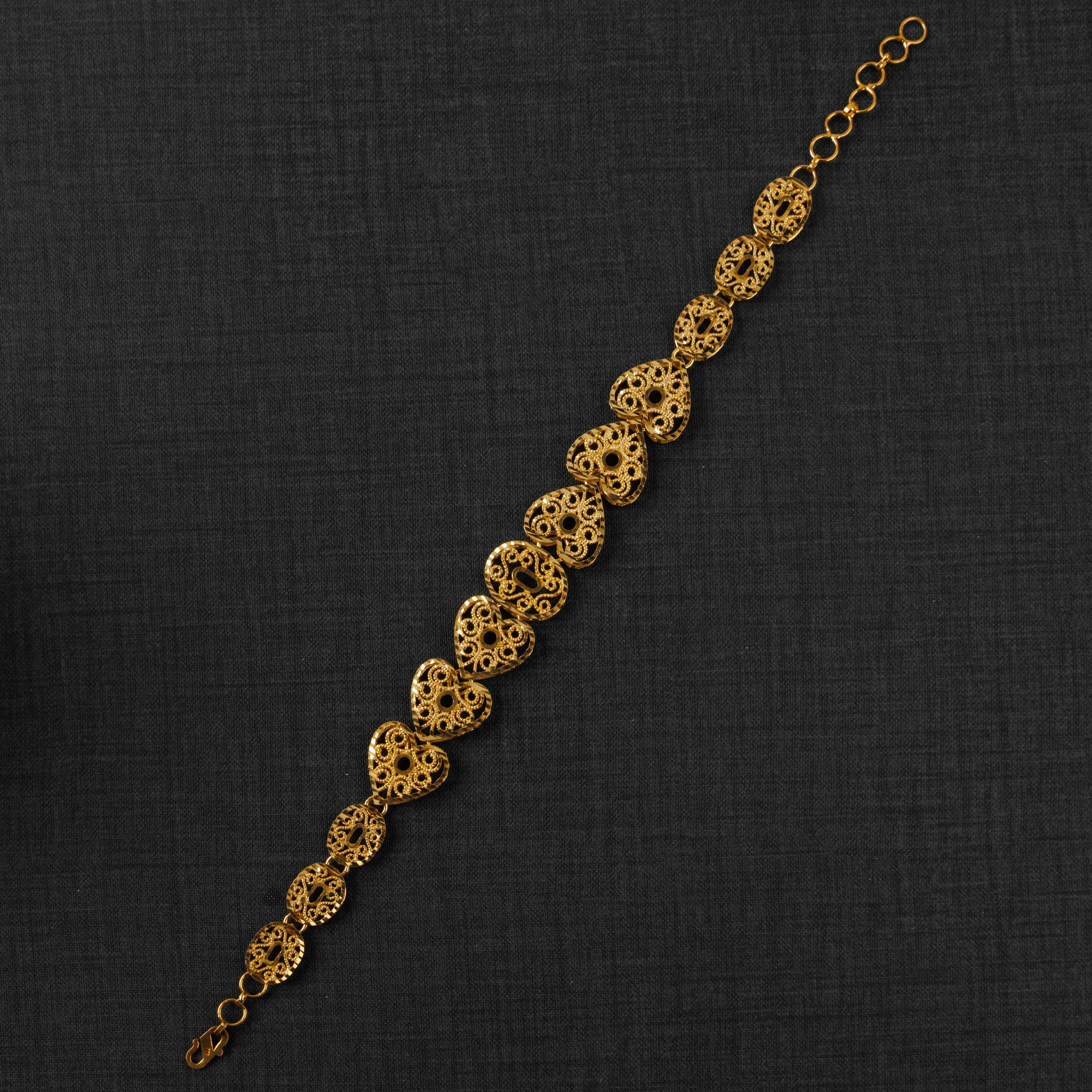 سوار الصب (D12) - Silver 925 و Gold Plated