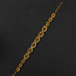 Casting Bracelet (D4) - Silver 925 & Gold Plated