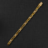 Zircon Bracelet (D17) - Silver 925 & Gold Plated