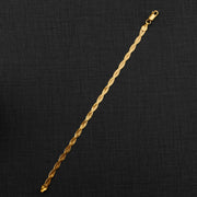 سوار تركي (D4) - Silver 925 و Gold Plated
