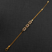 سوار الزركون (D14) - Silver 925 و Gold Plated