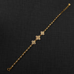 Zircon Bracelet (D2) - Silver 925 & Gold Plated