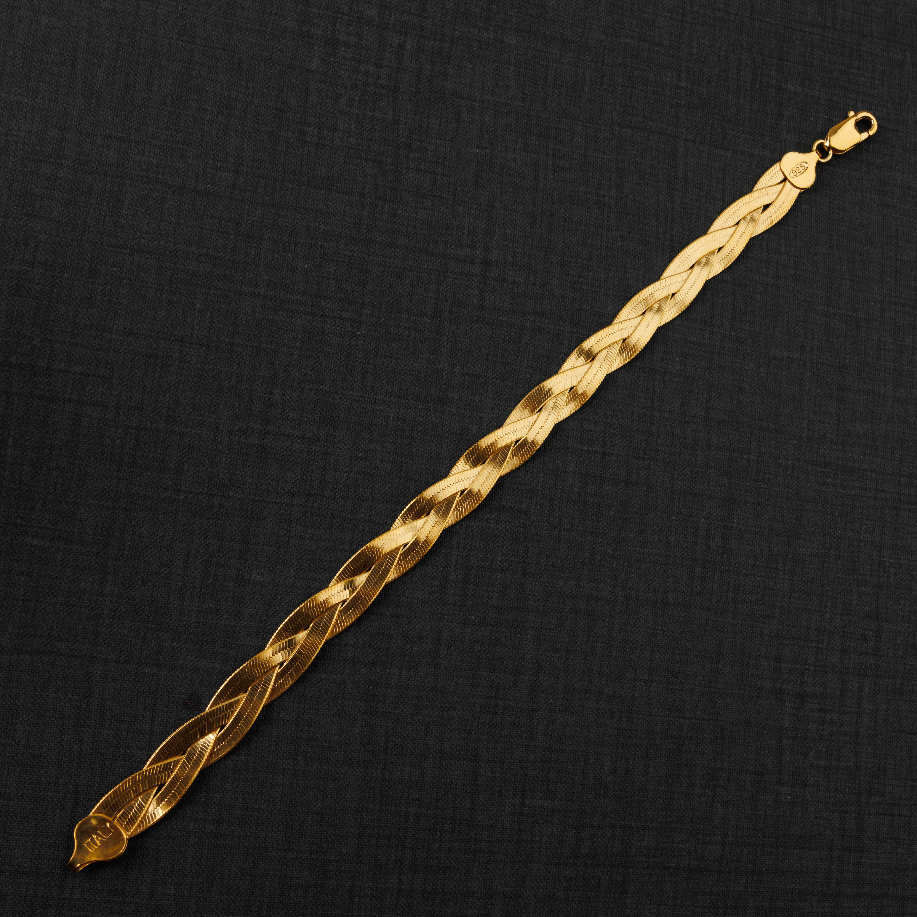 سوار تركي (D1) - Silver 925 و Gold Plated