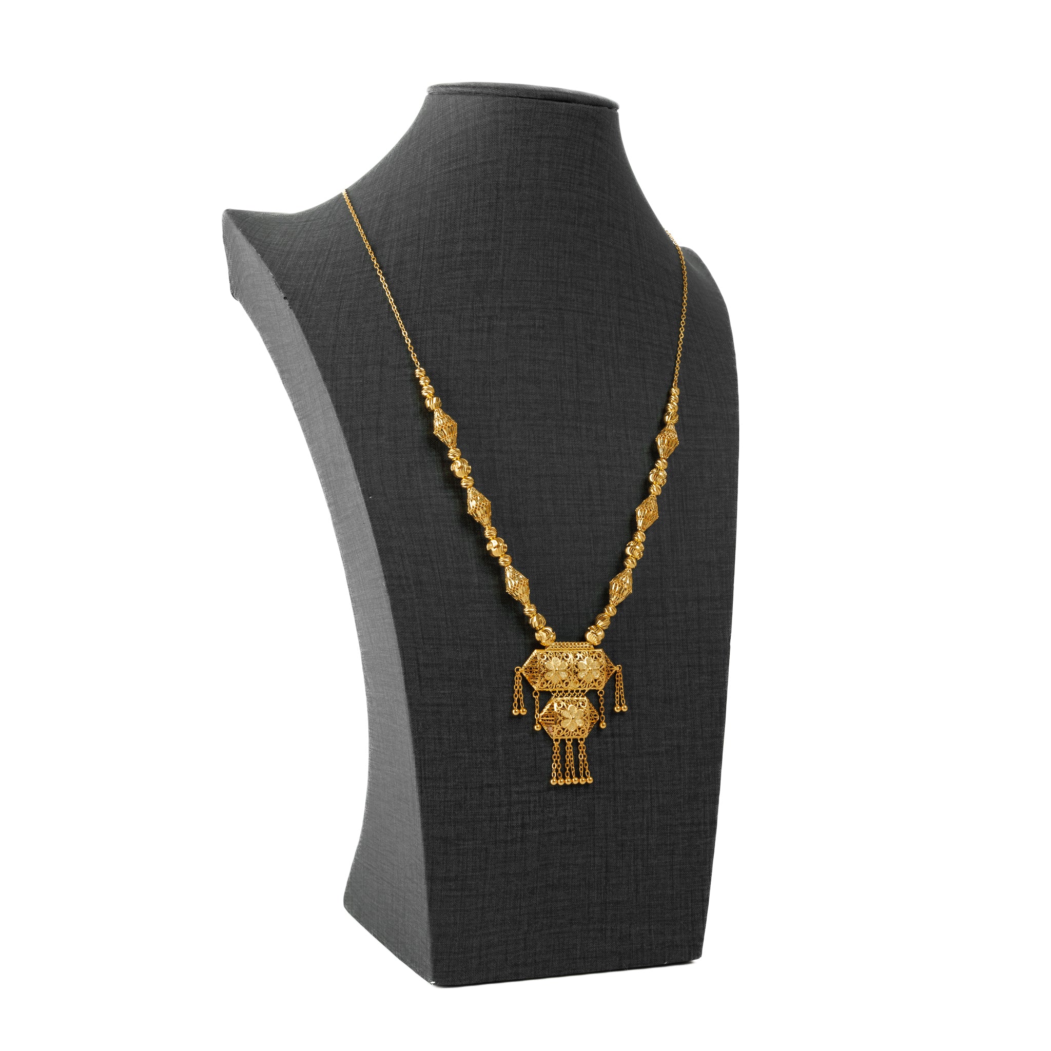 Adult Casting Mala (D36)- Silver 925 & Gold Plated