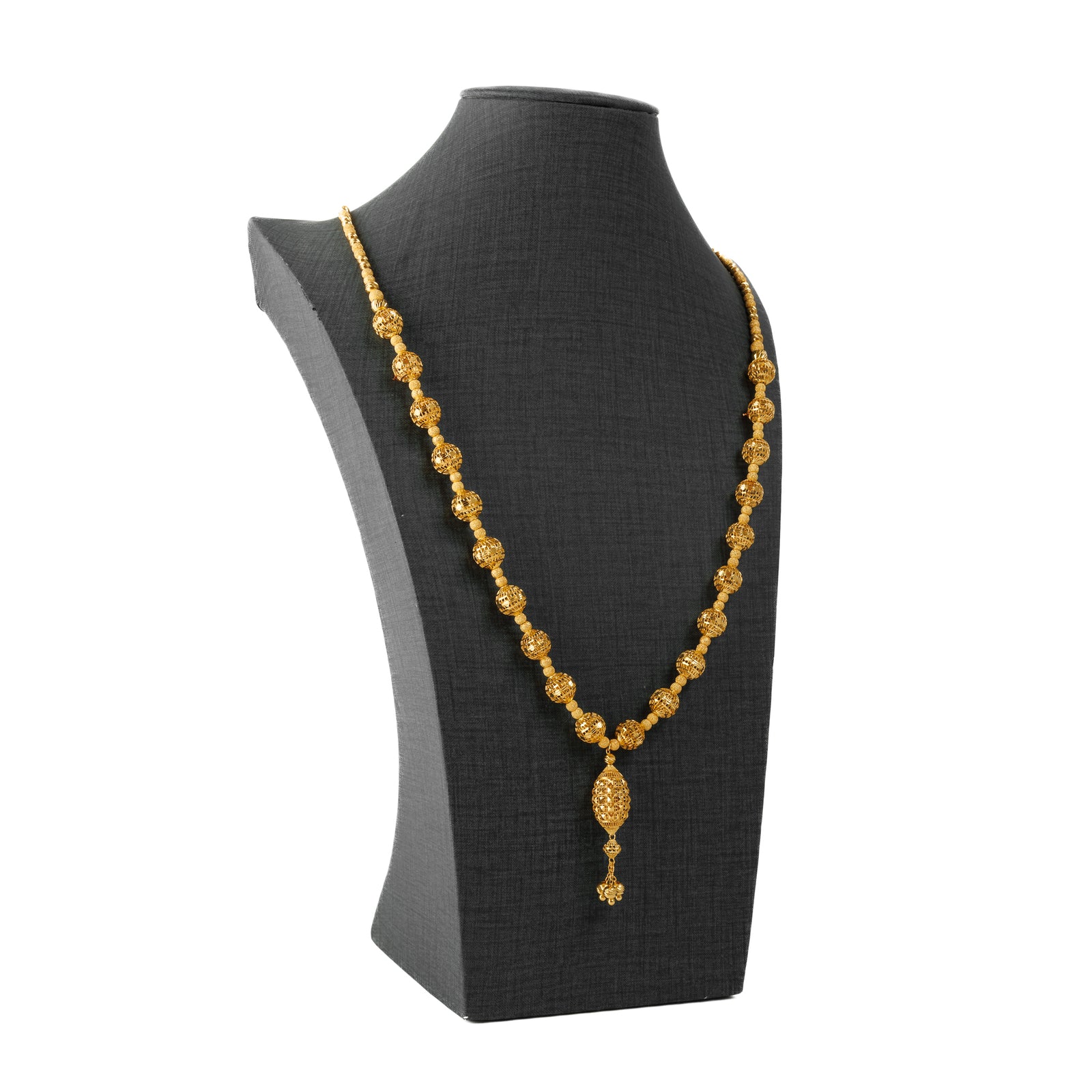 Full Beads Mala (D30)- Silver 925 & Gold Plated