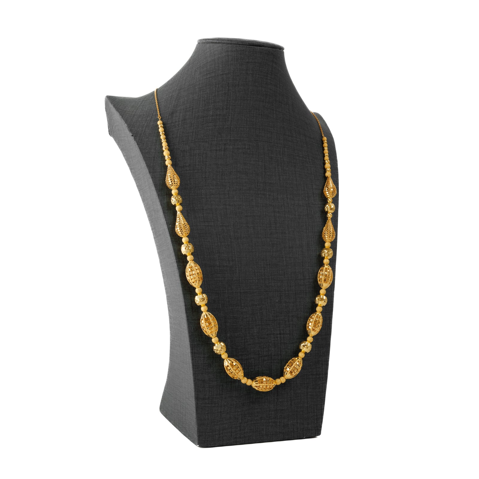 Full Beads Mala (D24)- Silver 925 & Gold Plated
