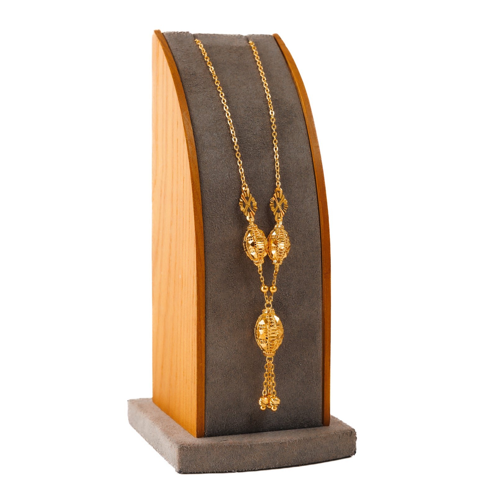 Kid's Beads Mala (D11) - Silver 925 & Gold Plated