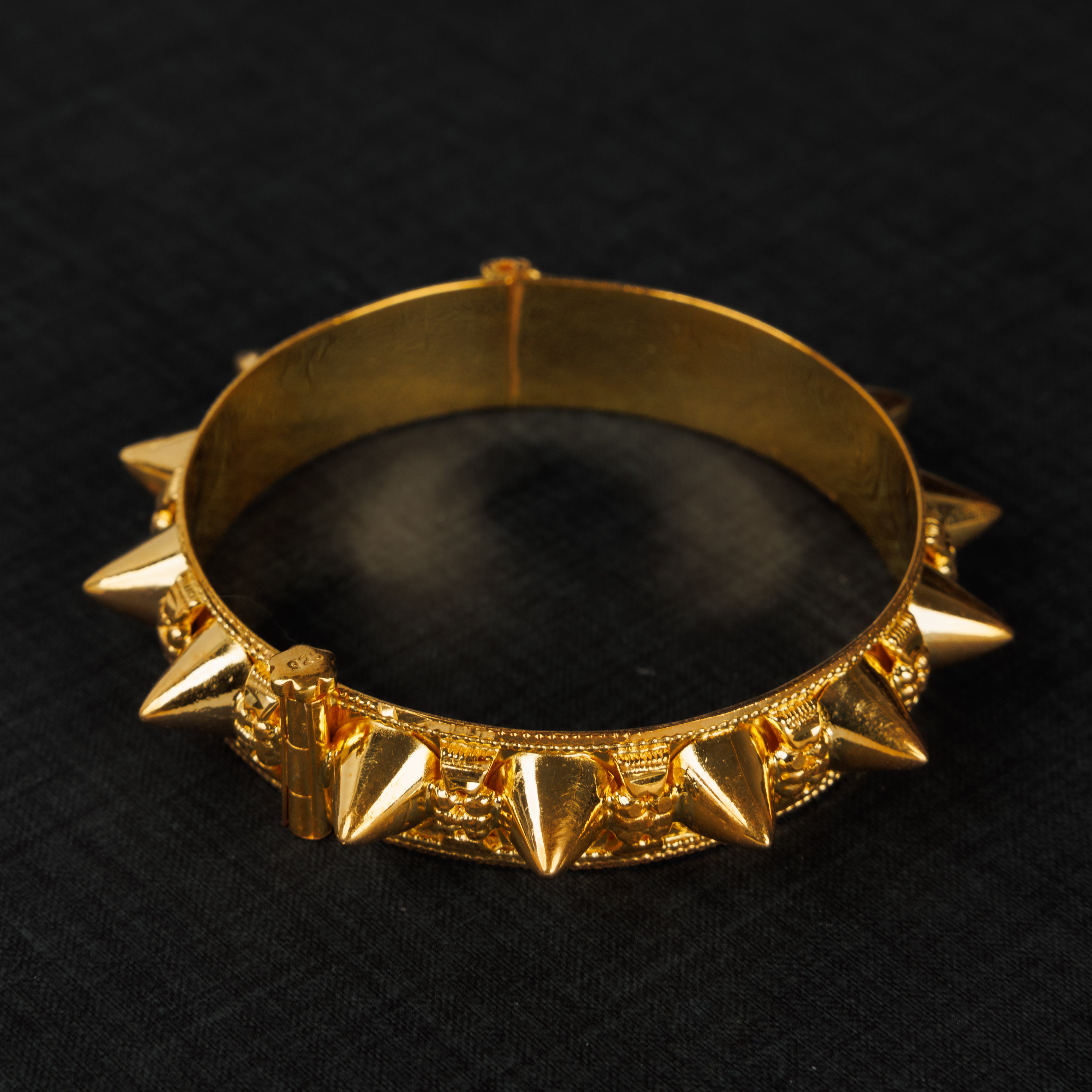 رقيقة Mushawak Bangle (D9) - Silver 925 و Gold Plated