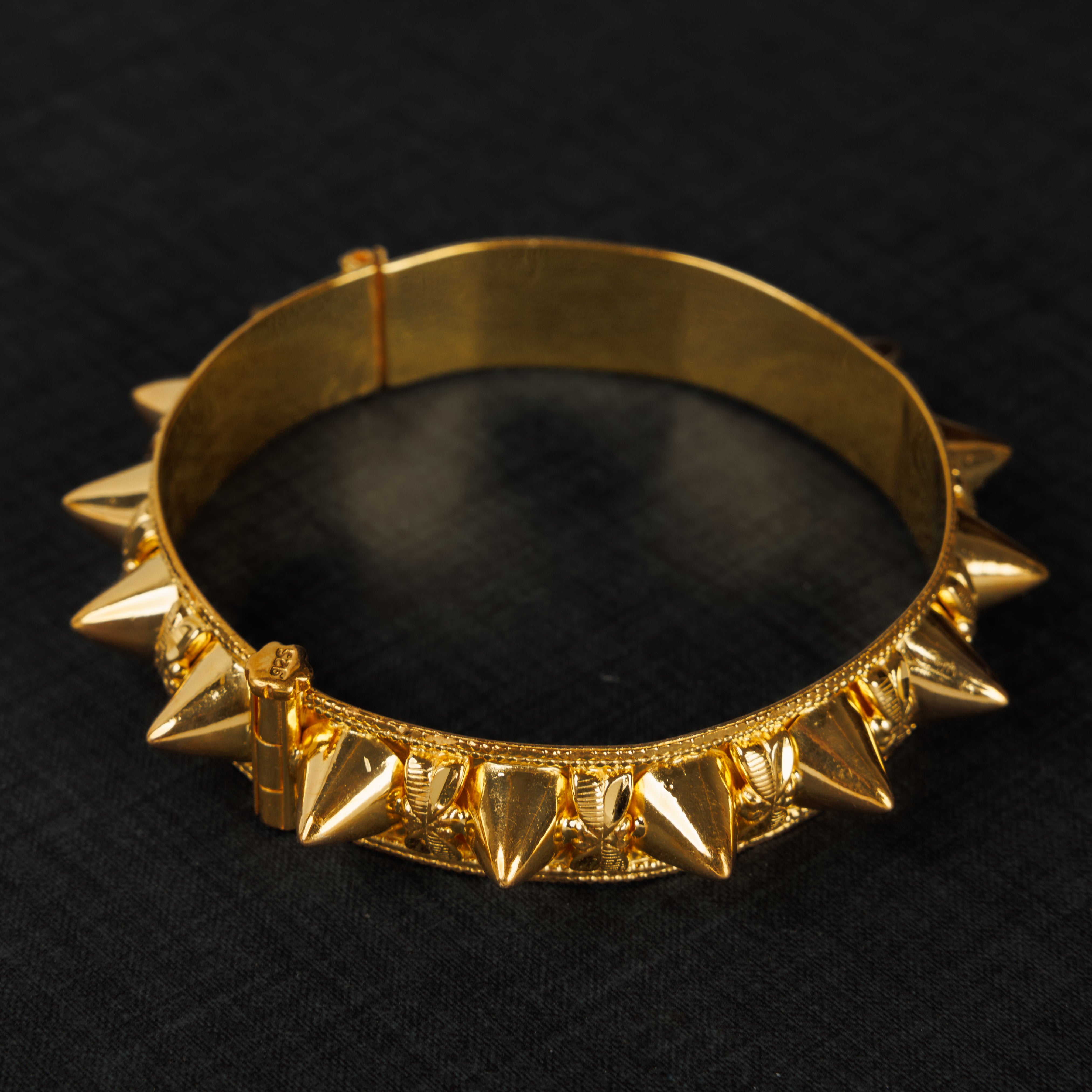 رقيقة Mushawak Bangle (D11) - Silver 925 و Gold Plated