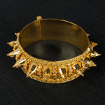 Mushawak Bangle (D49) -  Silver 925 & Gold Plated