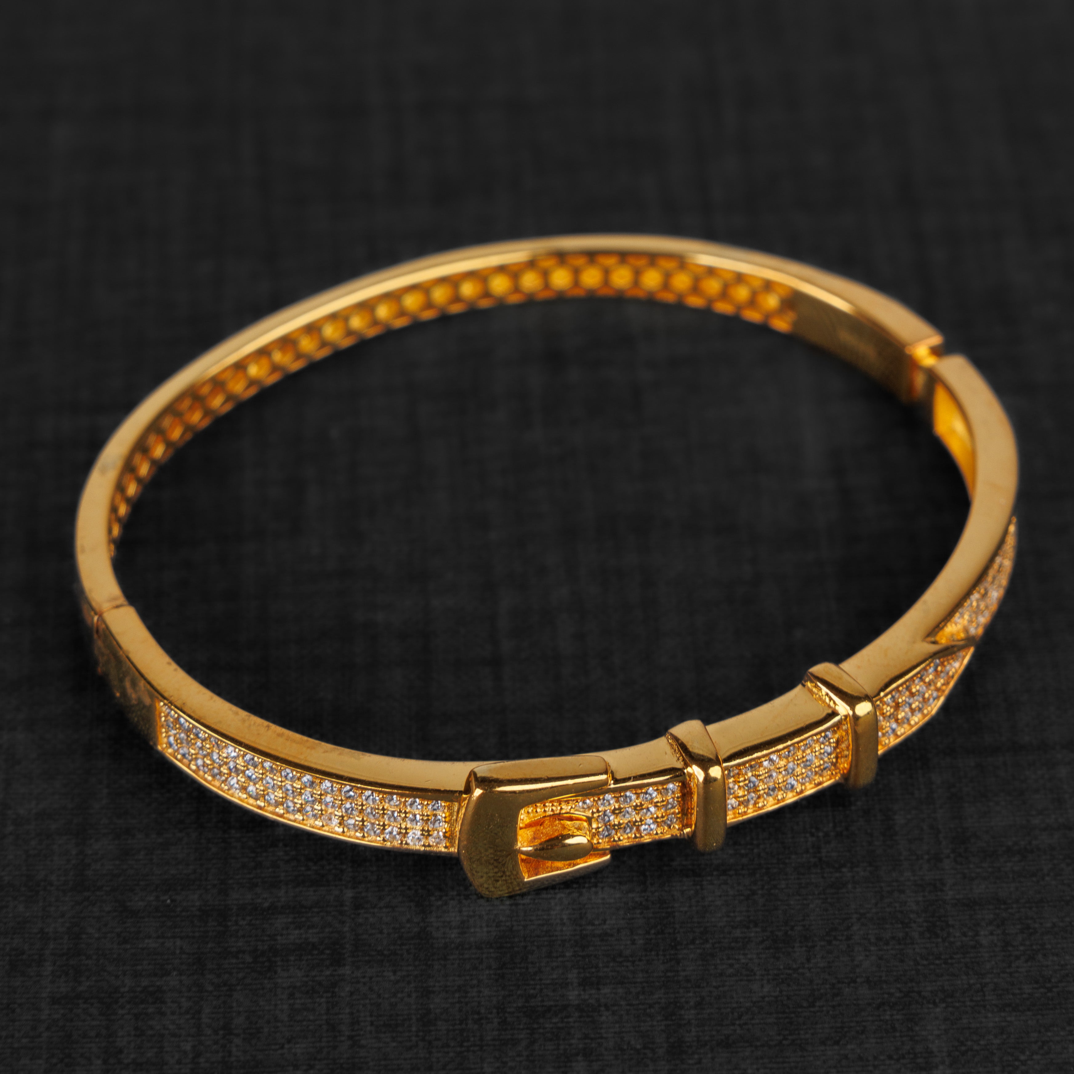 سوار الكفة متعدد الألوان (D21) - Silver 925 و Gold Plated