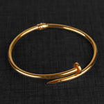 Multi Color Cuff Bracelet (D9) - Silver 925 & Gold Plated