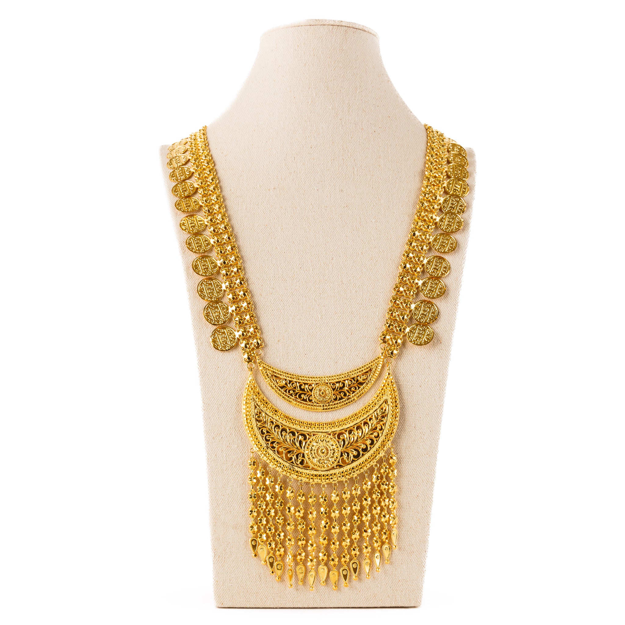 Moon Shaped Moria (D26)- Silver 925 & Gold Plated