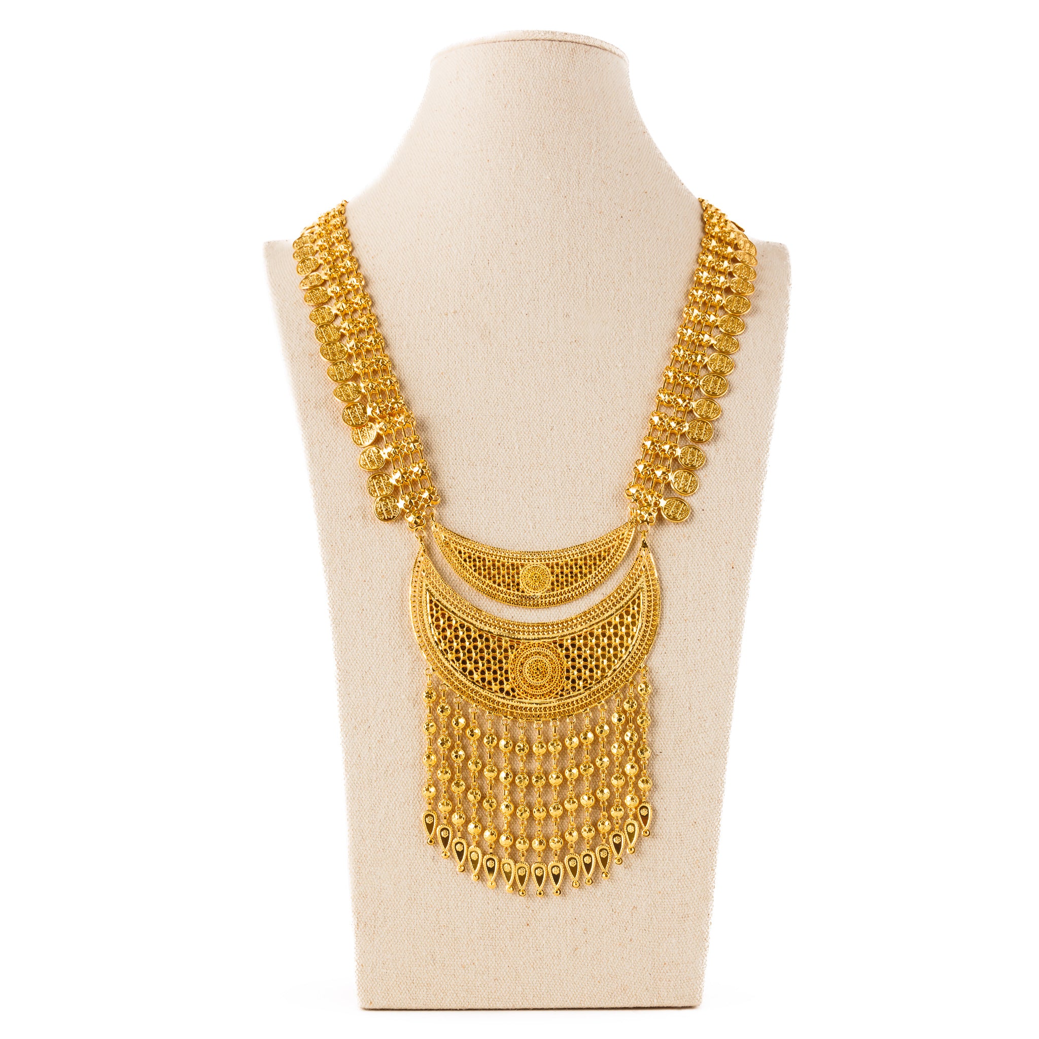 Moon Shaped Moria (D29)- Silver 925 & Gold Plated