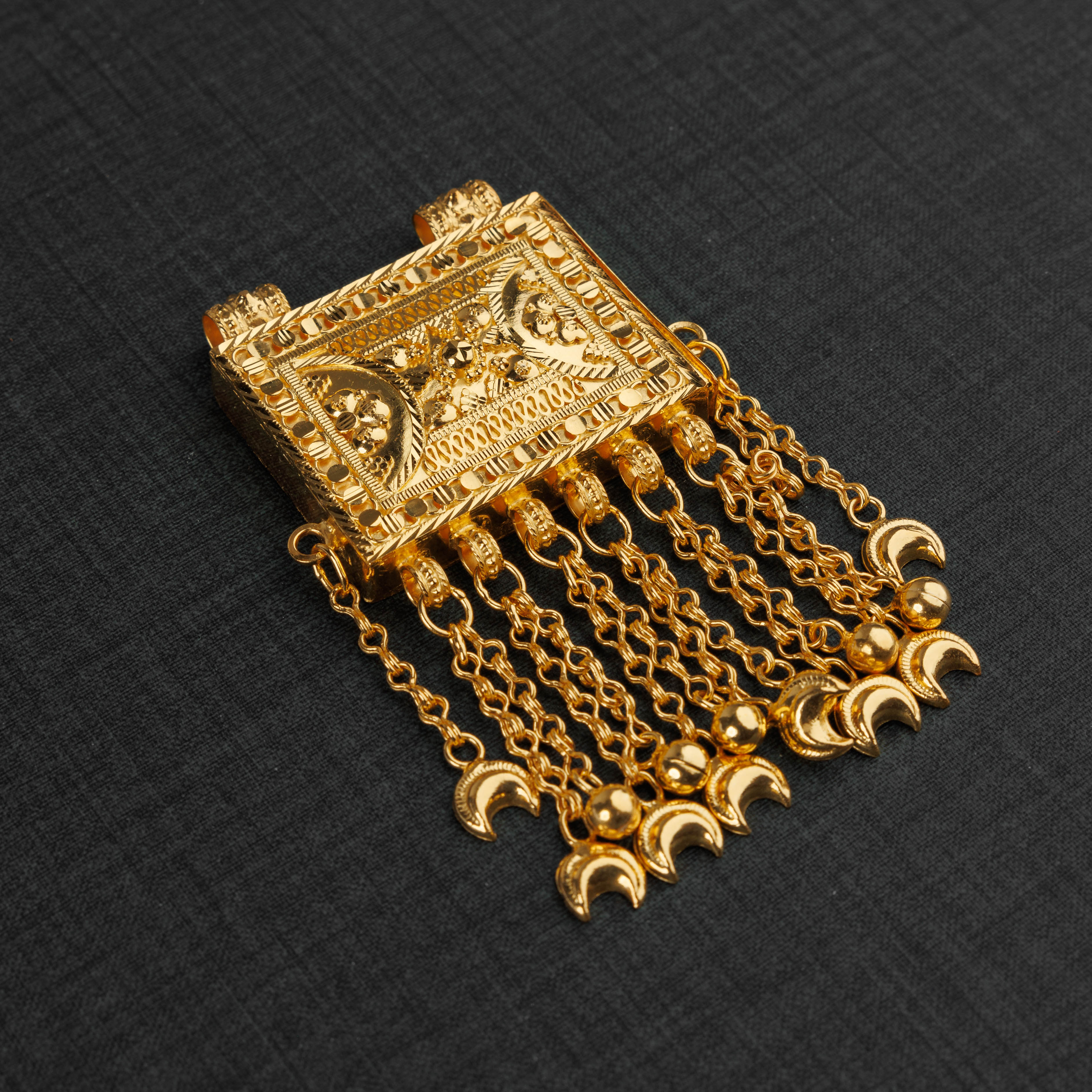 قلادة Hirz التقليدية (D3) - Silver 925 و Gold Plated