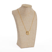 Choker Pendant (D6) - 925 Silver & 24K Gold Plated